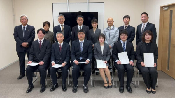 入社式を行いました